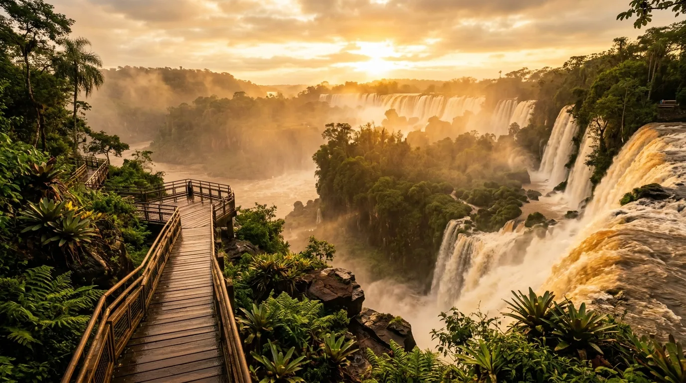 Sunrise at the Falls & Belmond