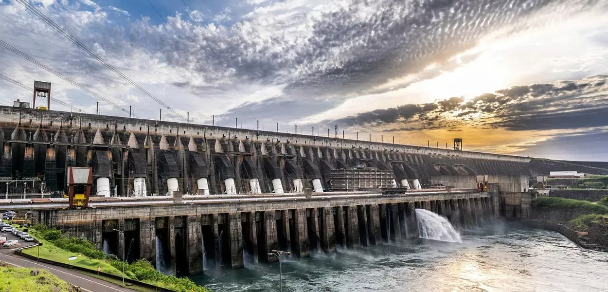Itaipu Dam Panoramic View